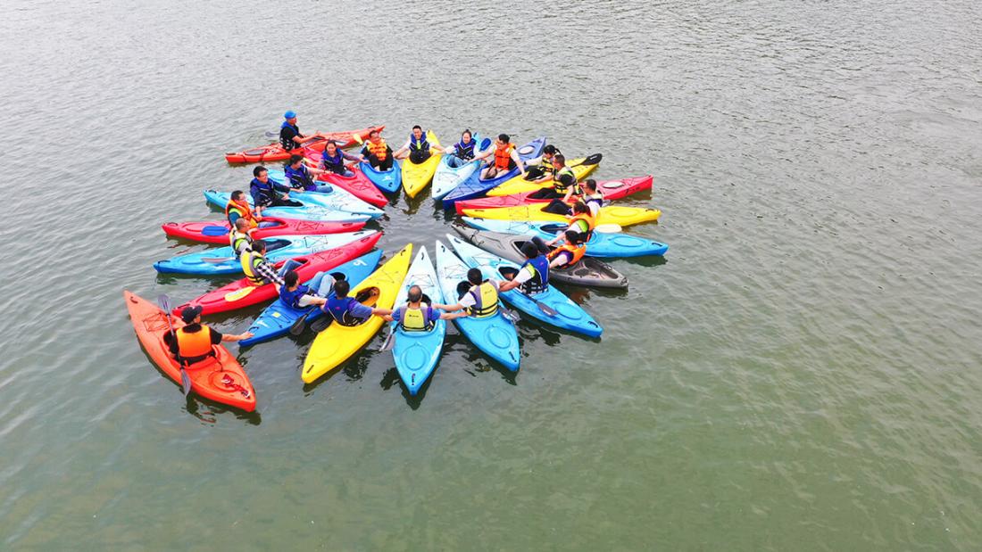 公司勞動標兵、青年先鋒標兵拓展活動